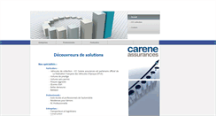 Desktop Screenshot of carene.fr
